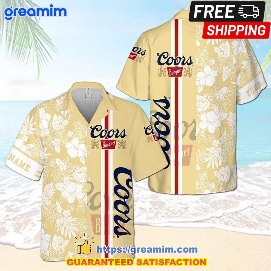 coors banquets hibiscus flower men hawaiian shirt 1 svSt5