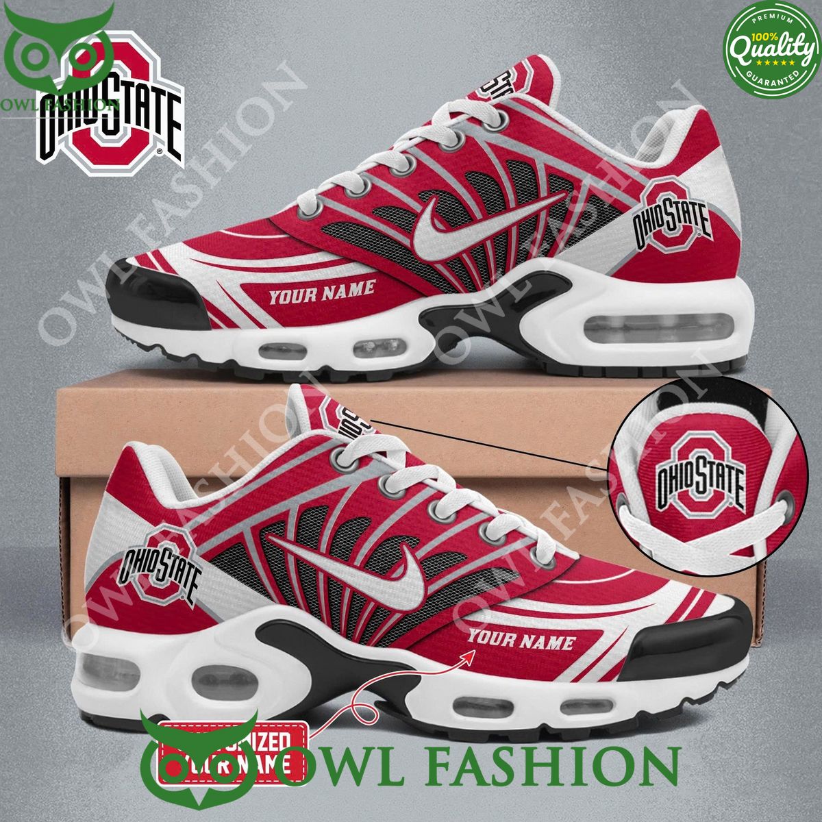 Custom Name Jesus won Ohio State 2024 Air Max Shoes