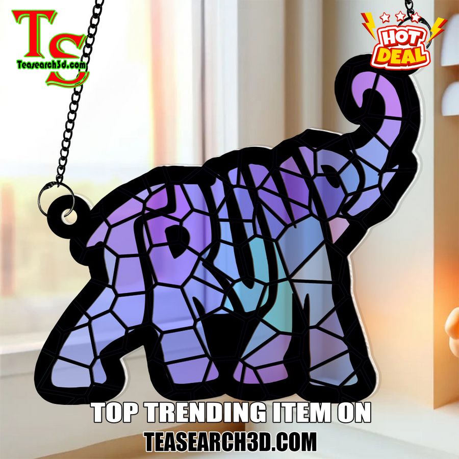 Hot Stained Glass Suncatchers ideas in 2024 5 Donald Trump Elephant Stained Glass Suncatcher Ornament