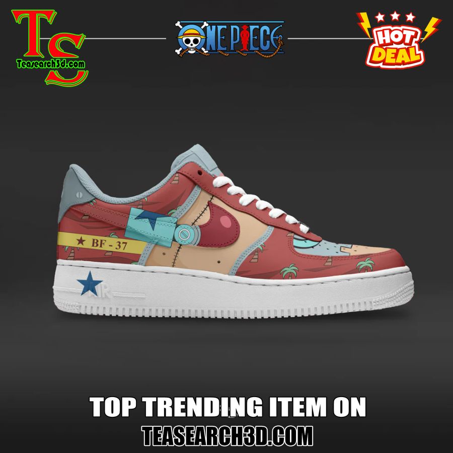 Custom Air Force 1 Sneakers With Best Price 16 Franky One Piece Custom Nike Air Force 1 Sneakers