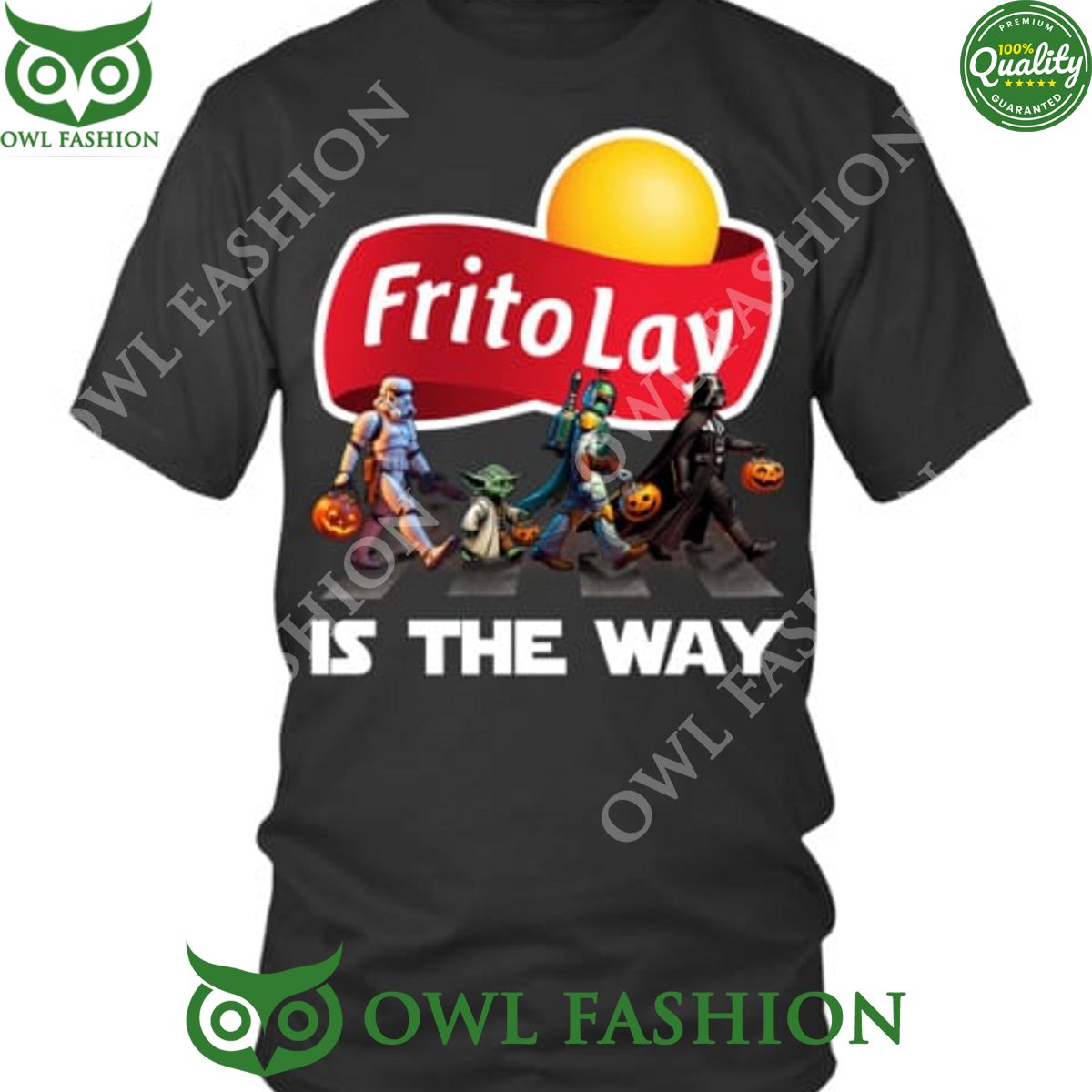 FritoLay Food company star wars is the way to halloween t shirt