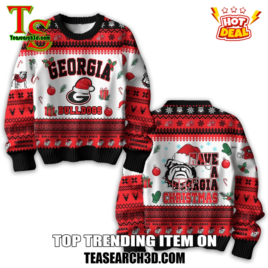20 Best Winter Sweaters for 2024 On Teasearch3D 11 Georgia Bulldogs Have A Georgia Ugly Christmas Sweater