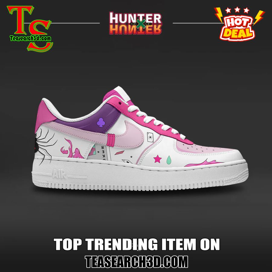Custom Air Force 1 Sneakers With Best Price 18 Hisoka Hunter x Hunter Custom Air Force Sneaker AF1 Shoes