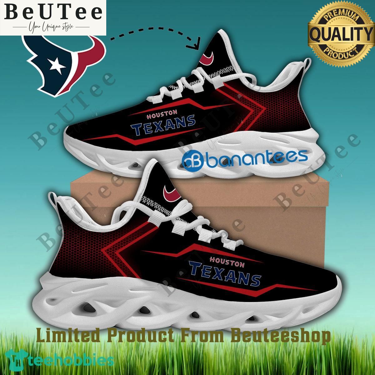 Houston Texans NFL Team Chunky Sneaker Max Soul Shoes