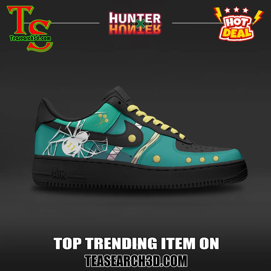 Custom Air Force 1 Sneakers With Best Price 20 Illumi Zoldyck Hunter x Hunter Custom AF1 Air Force Sneaker