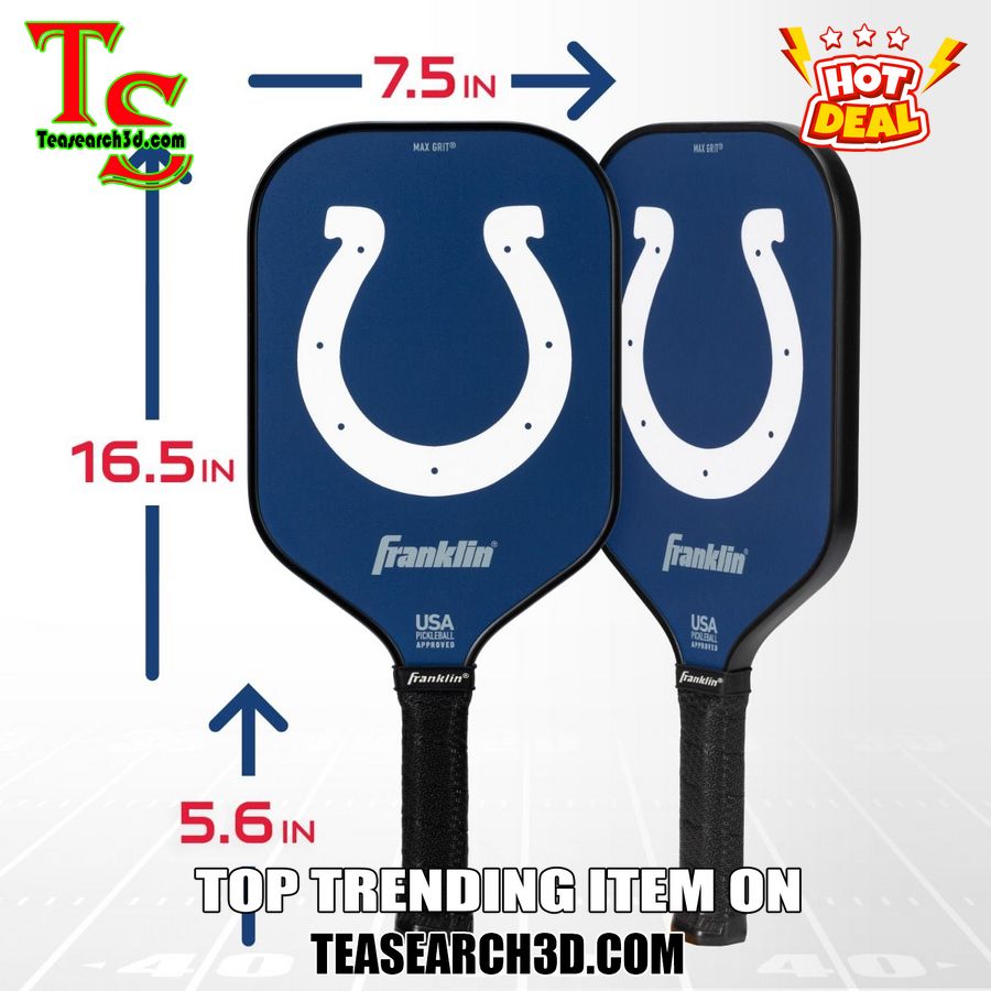 Pickleball Paddle The Ultimate Guide to Finding Your Perfect Paddle 15 Indianapolis Colts NFL Team Custom Name Pickleball Paddle