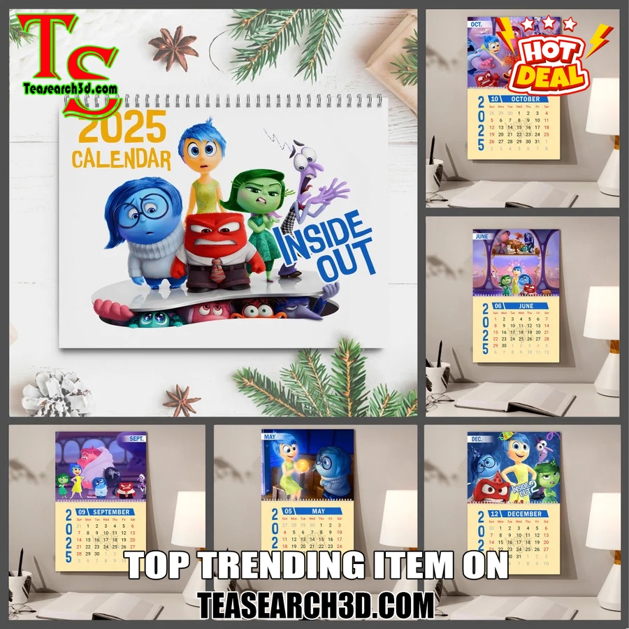 New Trending Calendar On Teasearch 281124 7 Inside Out 2025 Wall Hanging Calendar