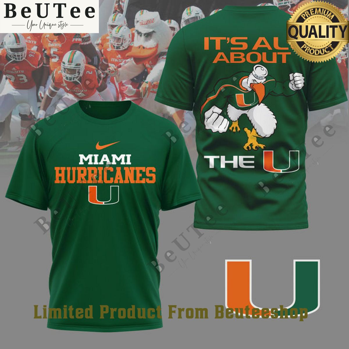 It is all about the U Miami Hurricanes football NCAA t shirt