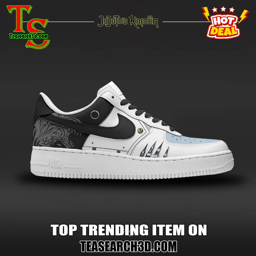 New Trending Custom Nike Logo AF1 Shoes 26 Jujutsu Kaisen Yuta Okkotsu Custom Air Force 1 Sneakers