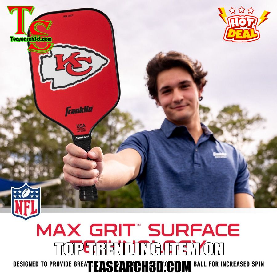 Pickleball Paddle The Ultimate Guide to Finding Your Perfect Paddle 17 Kansas City Chiefs NFL Team Custom Name Pickleball Paddle