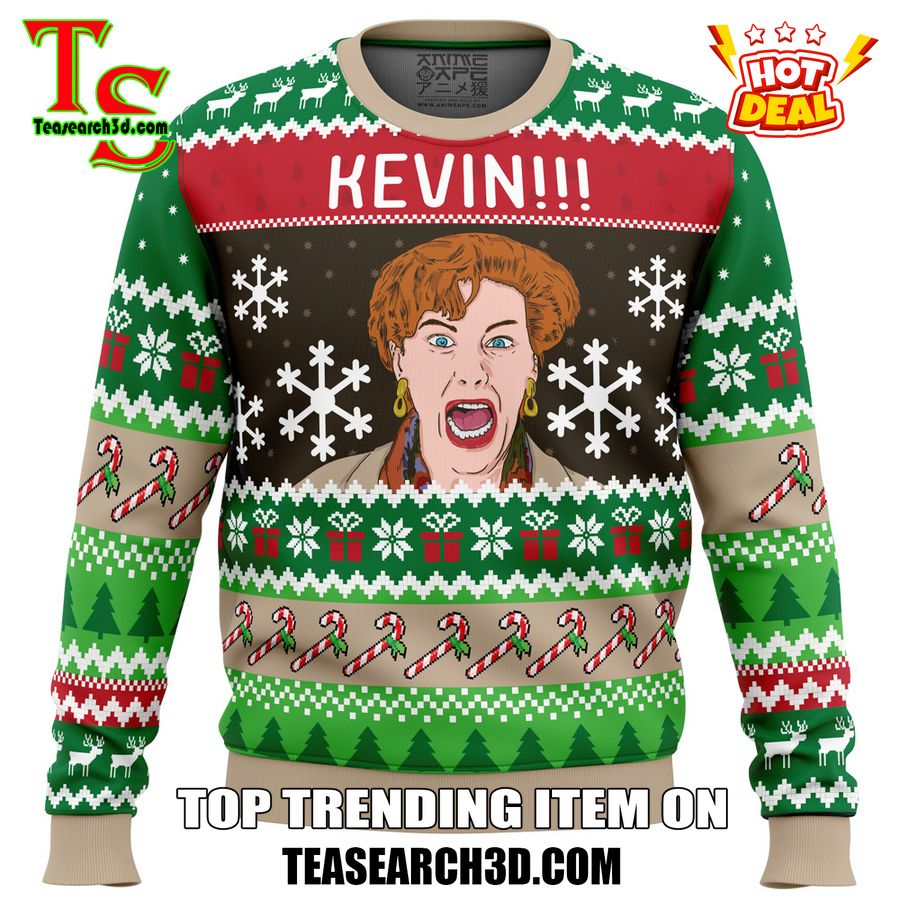 Amazing Trending Christmas Ugly Sweater With Free Shipping 8 Kevin Home Alone Movie Ugly Christmas Sweater