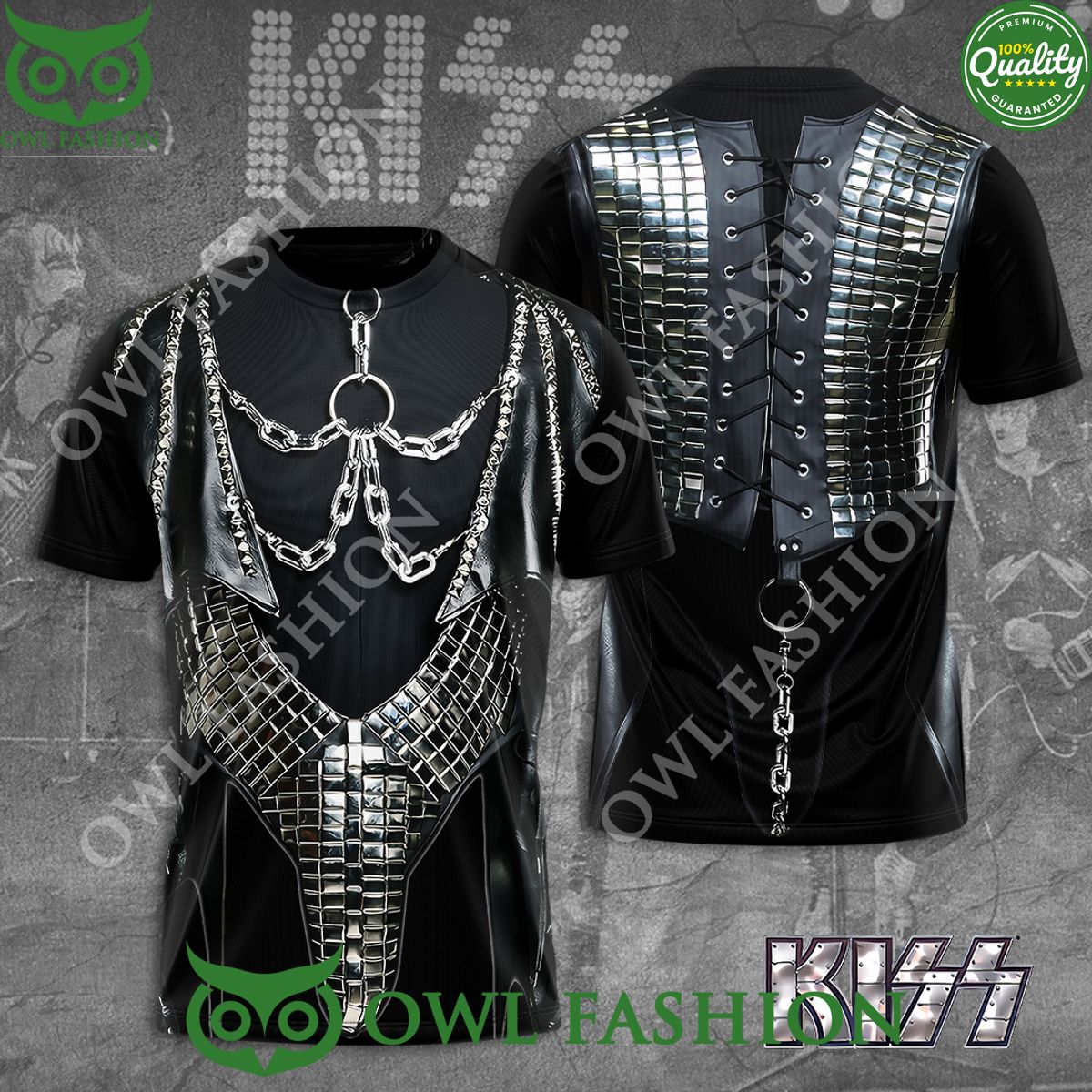 Kiss Band Kiss Alive 35 Costume Album 3D t shirt