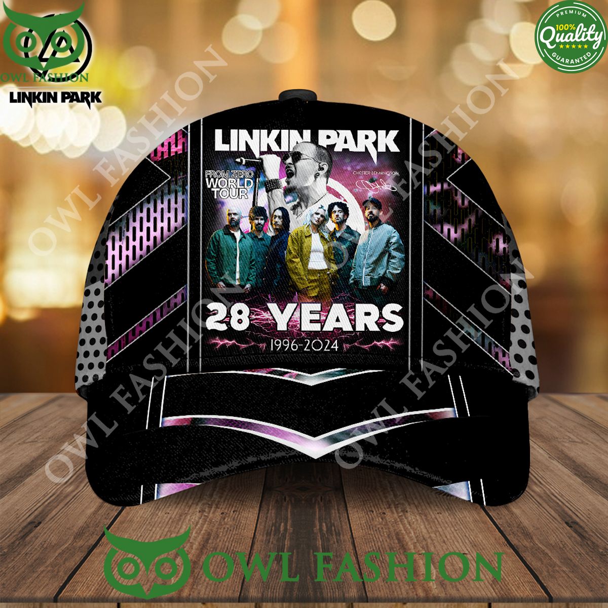 Linkin Park World Tour Rock Band Limited Classic Cap