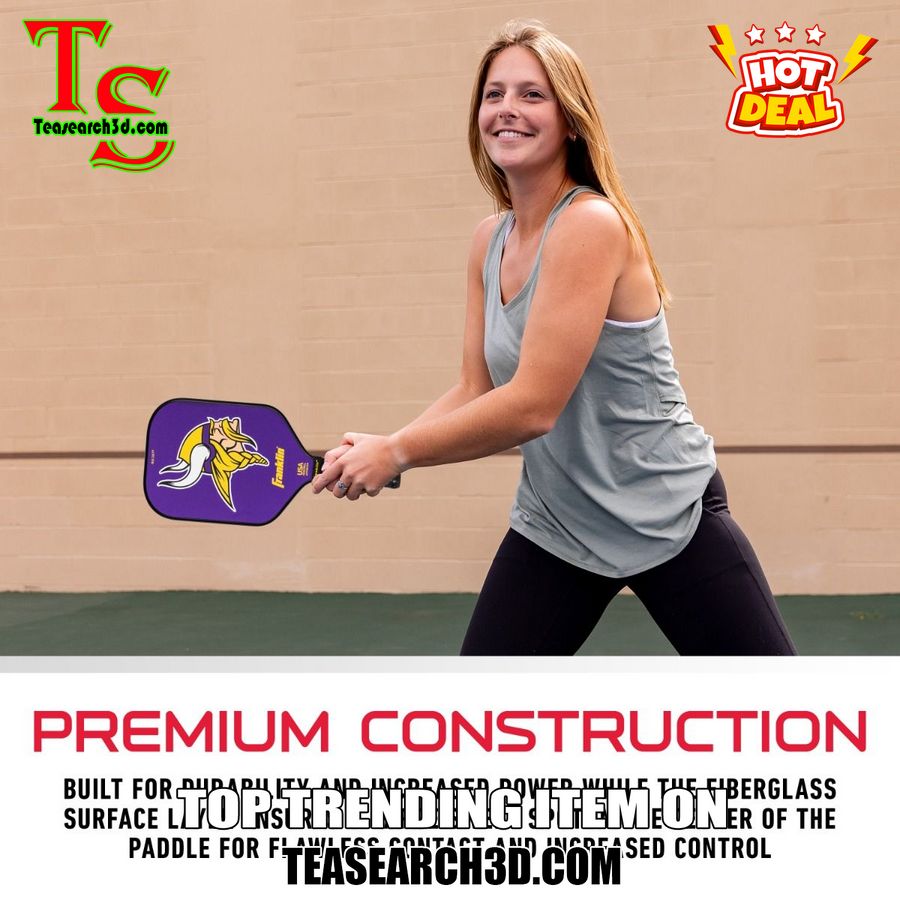 Pickleball Paddle The Ultimate Guide to Finding Your Perfect Paddle 22 Minnesota Vikings NFL Team Custom Name Pickleball Paddle
