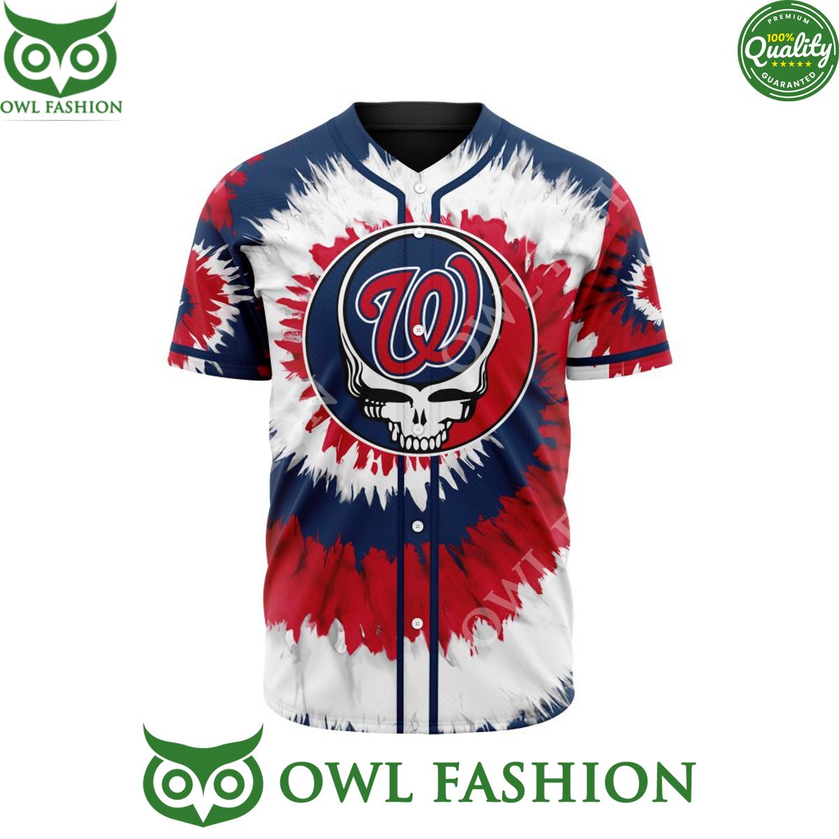 MLB Washington Nationals Special Dead Design Baseball Jersey shirt