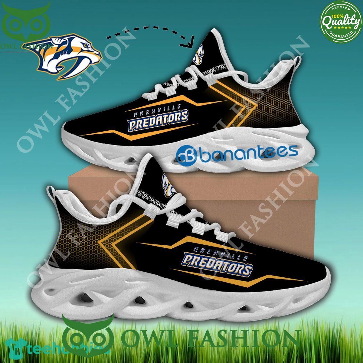 Nashville Predators NHL Chunky Sneaker Propel Max Soul Shoes