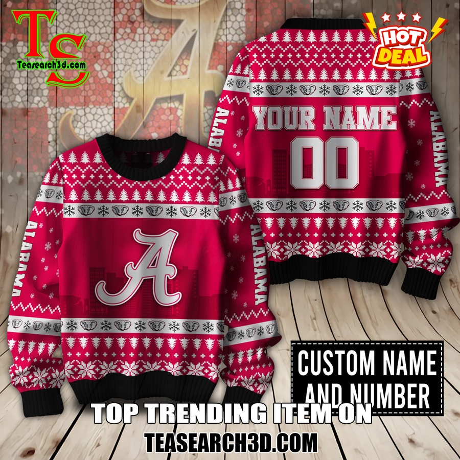 20 Best Winter Sweaters for 2024 On Teasearch3D 14 NCAA Alabama Crimson Tides Personalized Ugly Sweater
