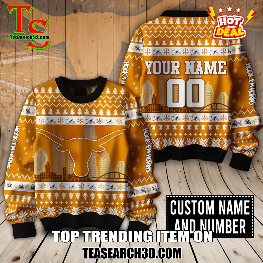 20 Best Winter Sweaters for 2024 On Teasearch3D 15 NCAA Texas Longhorns Personalized Ugly Sweater