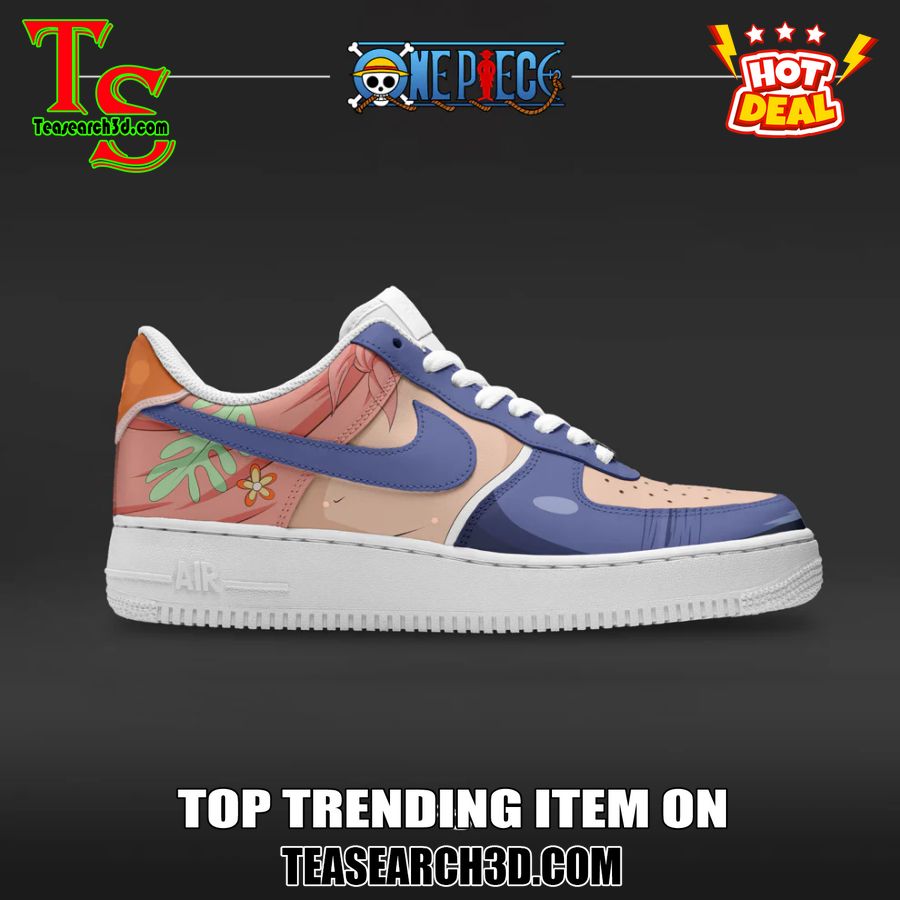 Custom Air Force 1 Sneakers With Best Price 29 Nico Robin One Piece Custom Nike Air Force 1 Sneakers