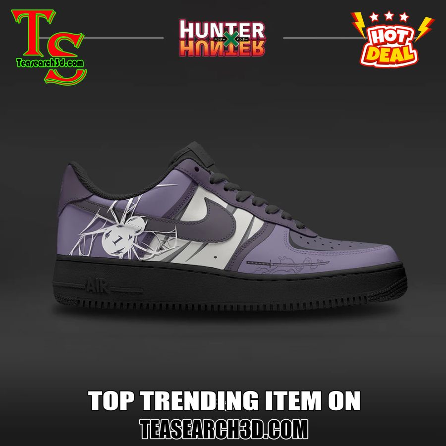 Custom Air Force 1 Sneakers With Best Price 30 Nobunaga Hazama Hunter x Hunter Custom AF1 Air Force Sneaker