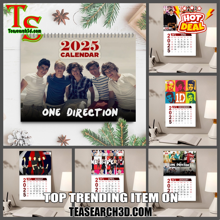 New Trending Calendar On Teasearch 281124 13 One Direction 2025 Wall Hanging Calendar