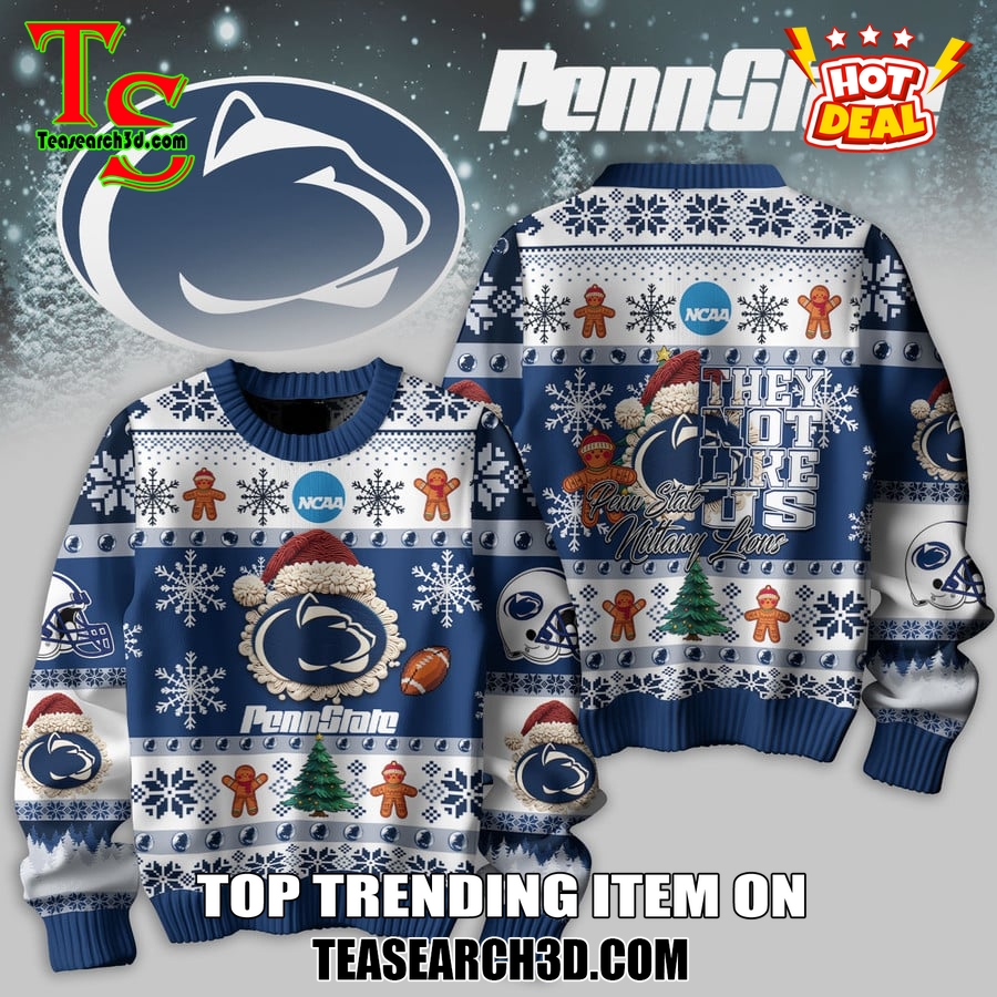 20 Best Winter Sweaters for 2024 On Teasearch3D 19 Penn State Nittany Lions They Not Like Us Ugly Christmas Sweater