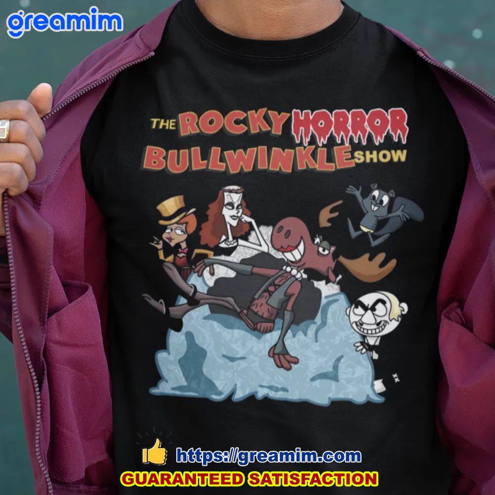 rocky horror bullwinkle halloween unisex tee shirt 1