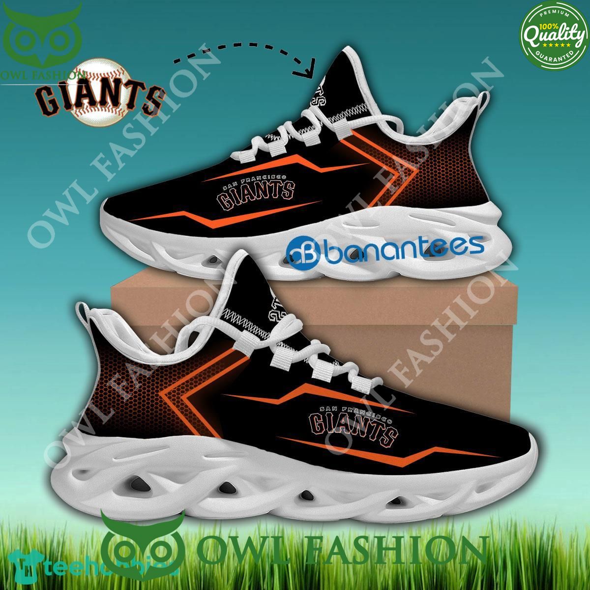 San Francisco Giants Baseball team Sport Sneaker Footwear Max Soul Shoes