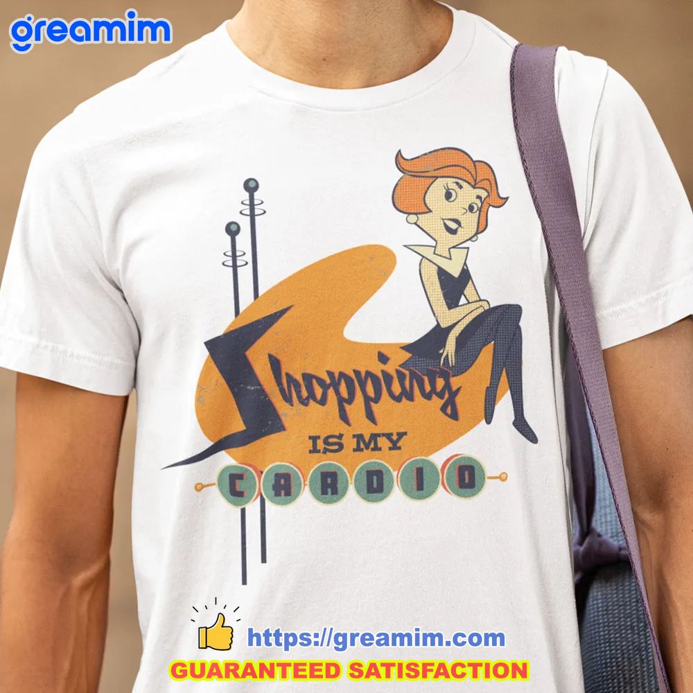 shopping is my cardio the jetsons unisex shirt 1 rvbQD