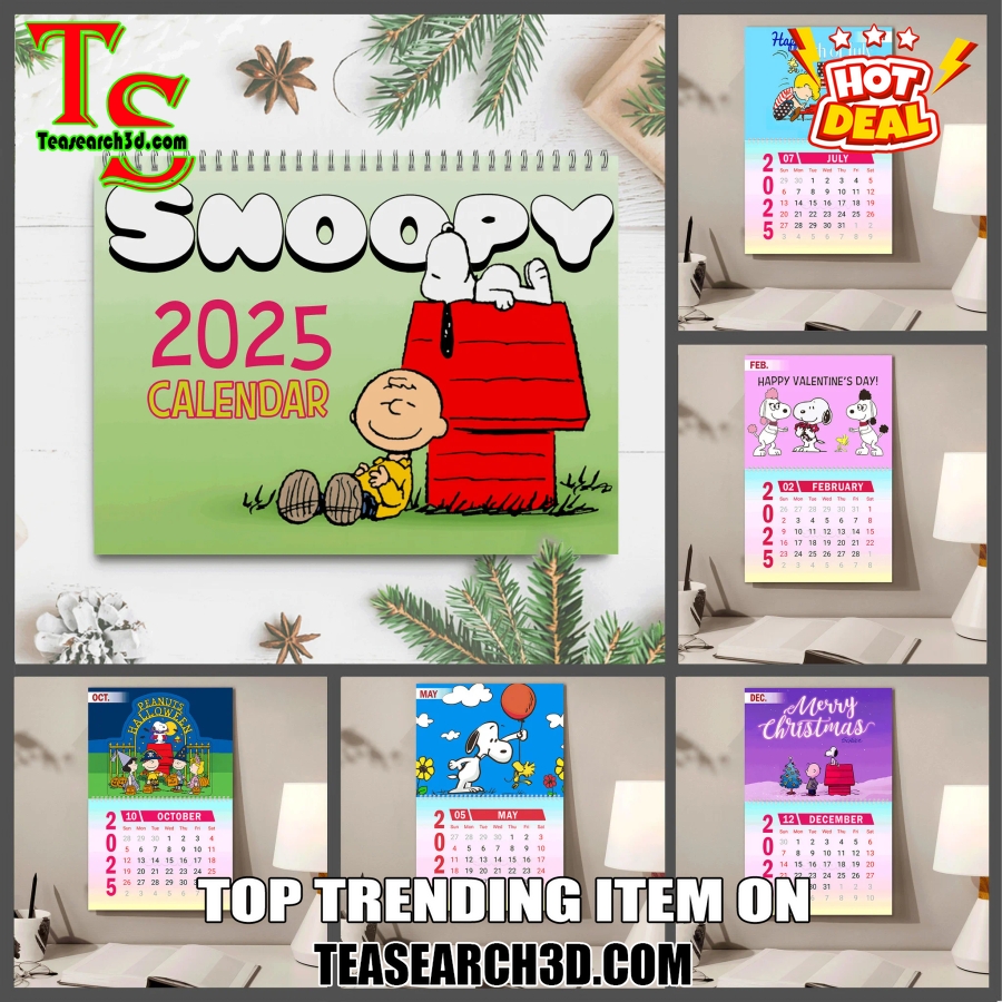 New Trending Calendar On Teasearch 281124 18 Snoopy Limited Edition 2025 Calendar
