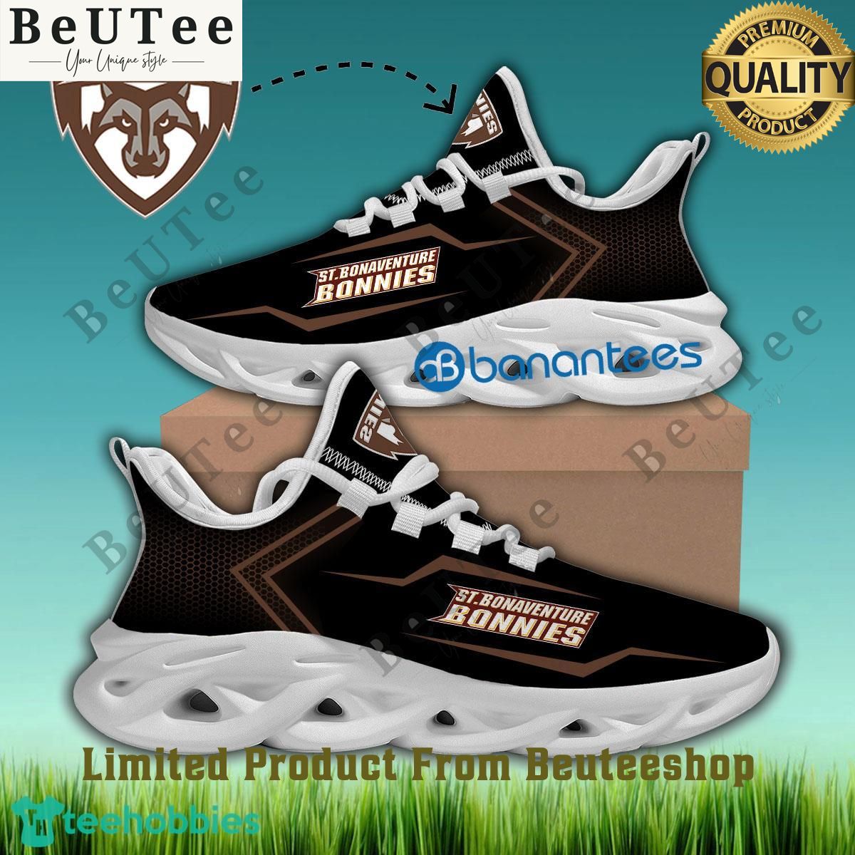 St Bonaventure Bonnies Chunky Sneaker Performance Gift Max Soul Shoes