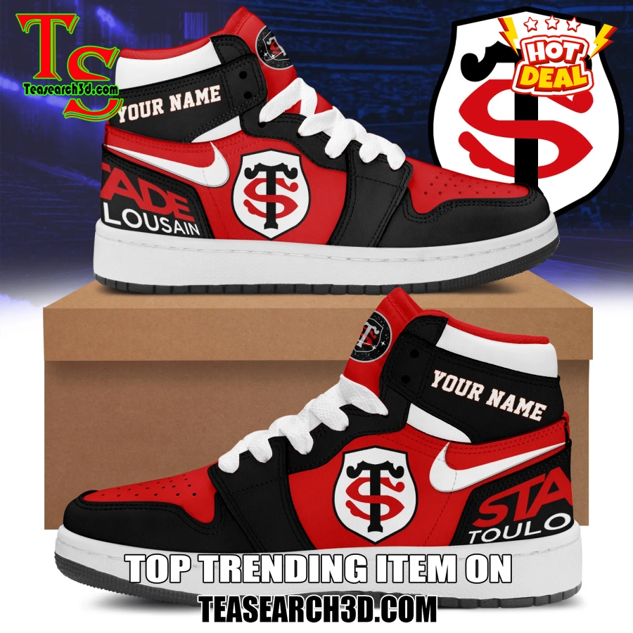 New Trending Air Jordan High Top Shoes 150125 28 Stade Toulousain Custom Name Air Jordan High Top Shoes