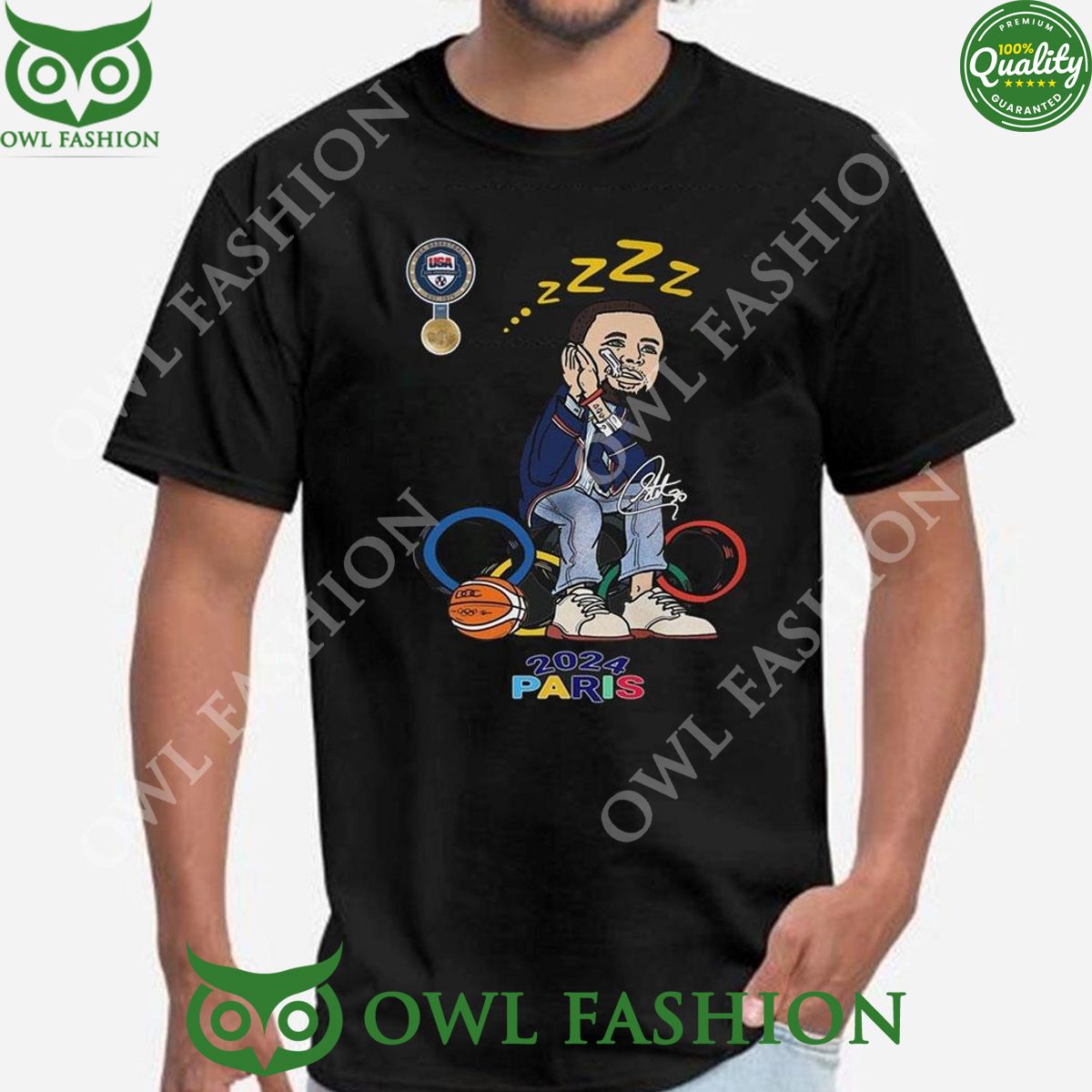 Stephen Curry Olympic Paris 2024 Usa Basketball Gold Sweet Dream Shirt