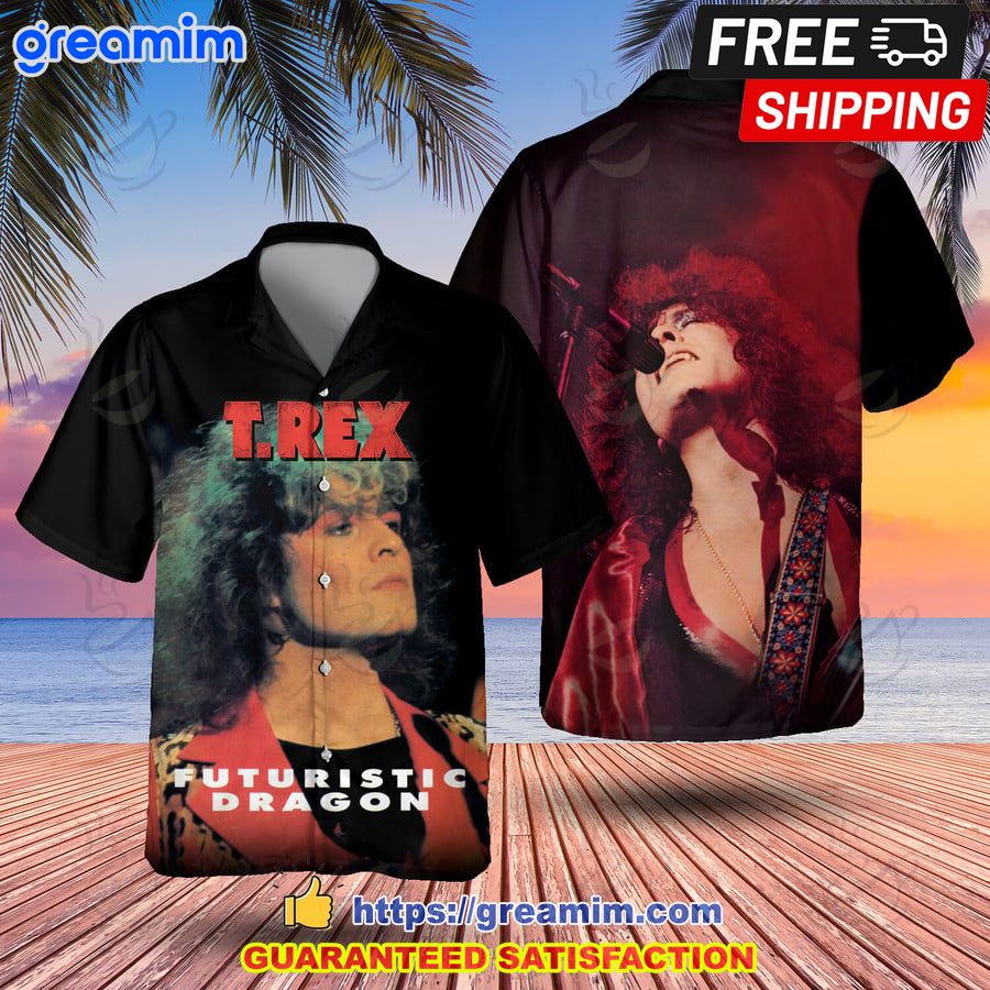 t rex band special edition album cover hawaiian shirt 1 1Mkwt