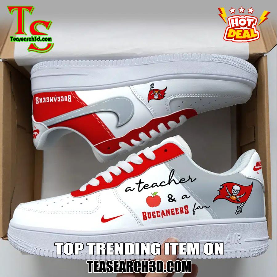 Top Hot Air Force Shoes NFL New Trending 2024 31 Tampa Bay Buccaneers Custom Job Nike Air Force Shoes