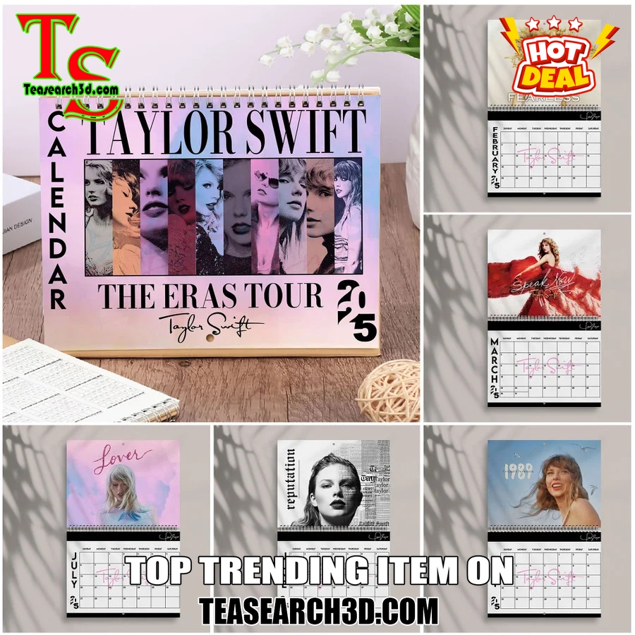 Music Wall Hanging Calendar 2025 24 Taylor Swift 2025 Wall Hanging Calendar
