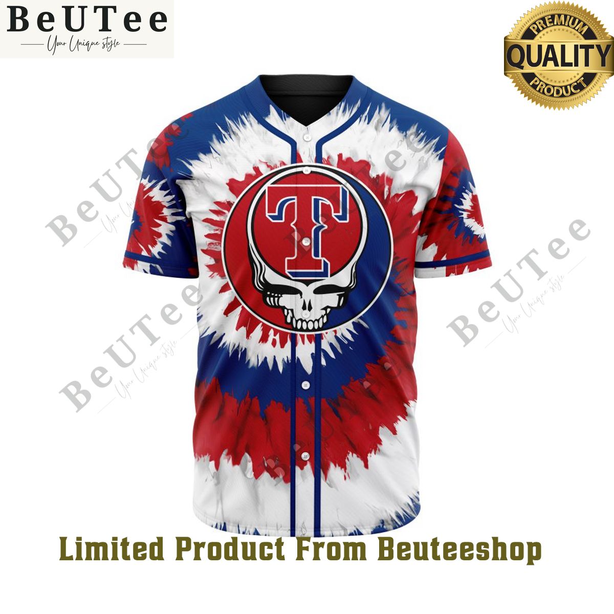 Texas Rangers Special MLB Champion Dead Design Baseball Jersey shirt