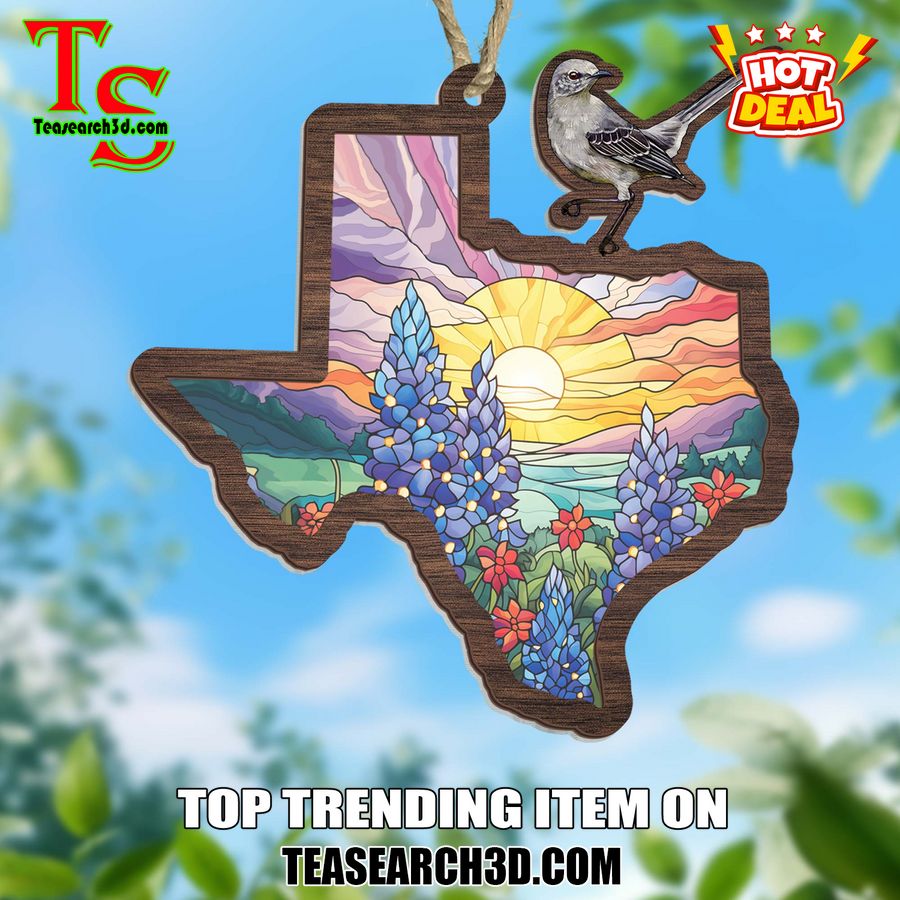 Hot Stained Glass Suncatchers ideas in 2024 28 Texas with Northern Mockingbird Stained Glass Suncatcher