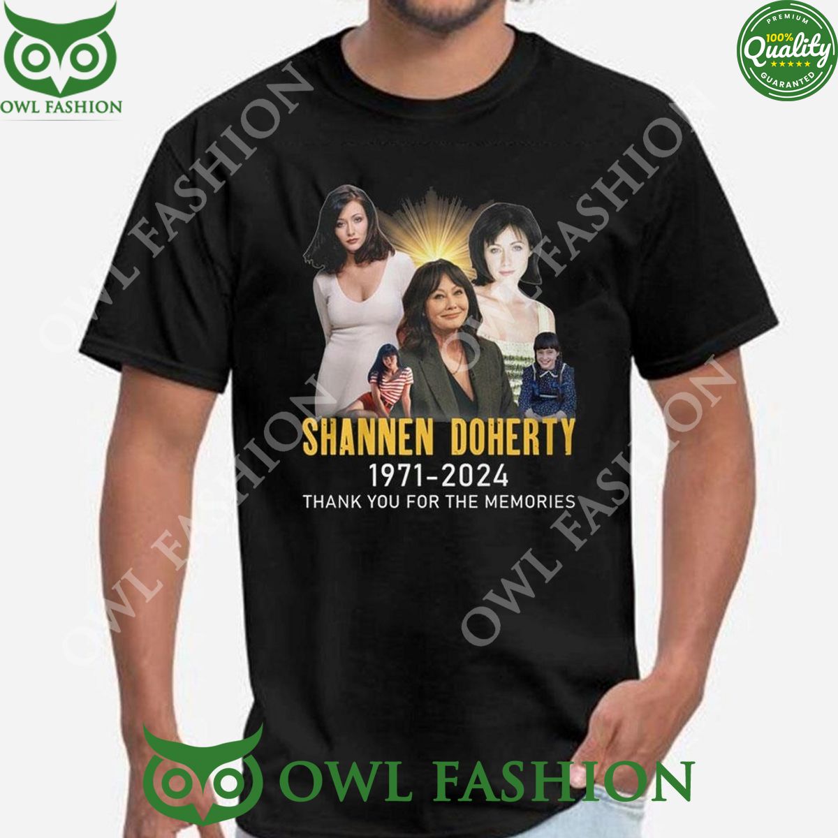 Thank You For The Memories Shannen Doherty 1971 2024 t Shirt