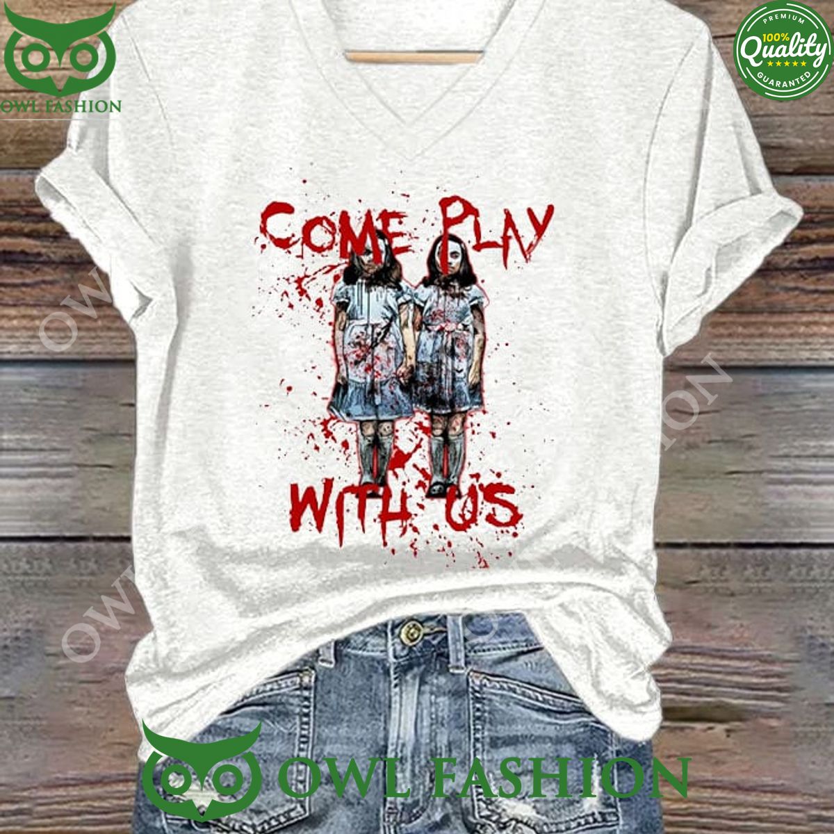 The shining come and play with us 2d limited t shirt