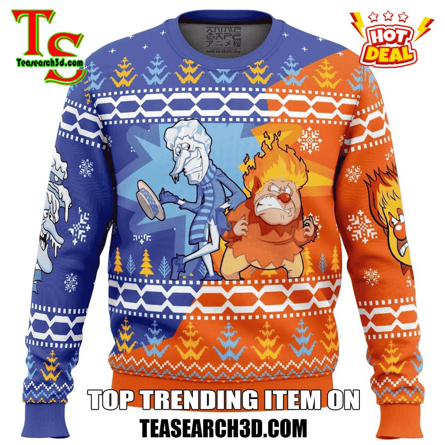 Amazing Trending Christmas Ugly Sweater With Free Shipping 30 The Year Without a Santa Claus Ugly Christmas Sweater