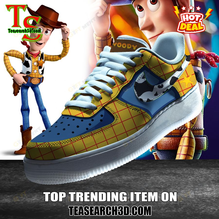 New Trending Custom Air Force 1 Shoes For Pokemon Fans 29 Toy Story Woody 2024 Custom Air Force 1 Sneaker