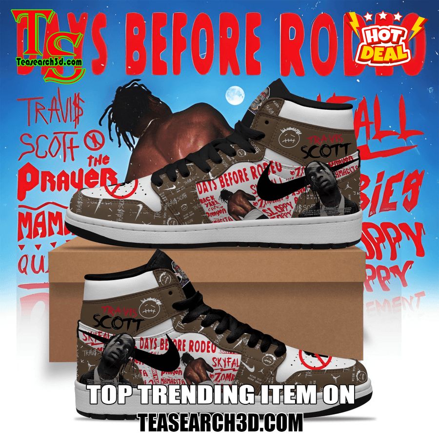 New Trending JD High Top For Sale 2024 31 Travis Scott Days Before Rodeo Limited Edition Air Jordan High Top Shoes