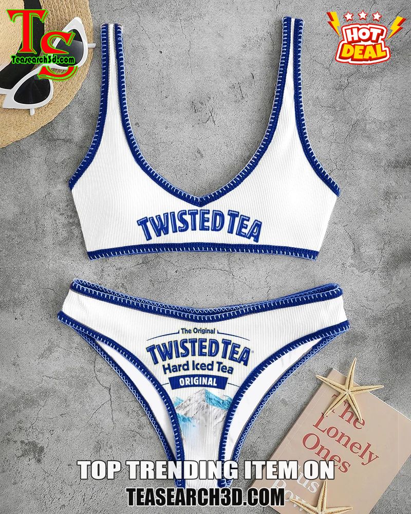 Top Hot Trending Women Drink High Waisted Bikini Sets 27 Twisted Tea Fashion High Waisted Bikini Set