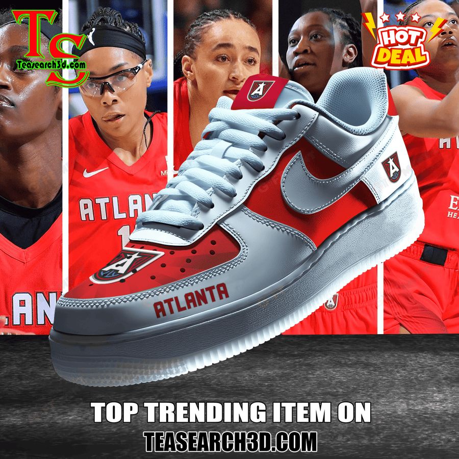 New Trending Sneaker Best Gift For Fans 28 WNBA Atlanta Dream Premium Air Force Sneaker