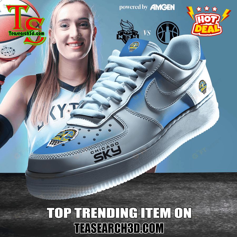 New Trending Sneaker Best Gift For Fans 29 WNBA Chicago Sky Premium Air Force Sneaker