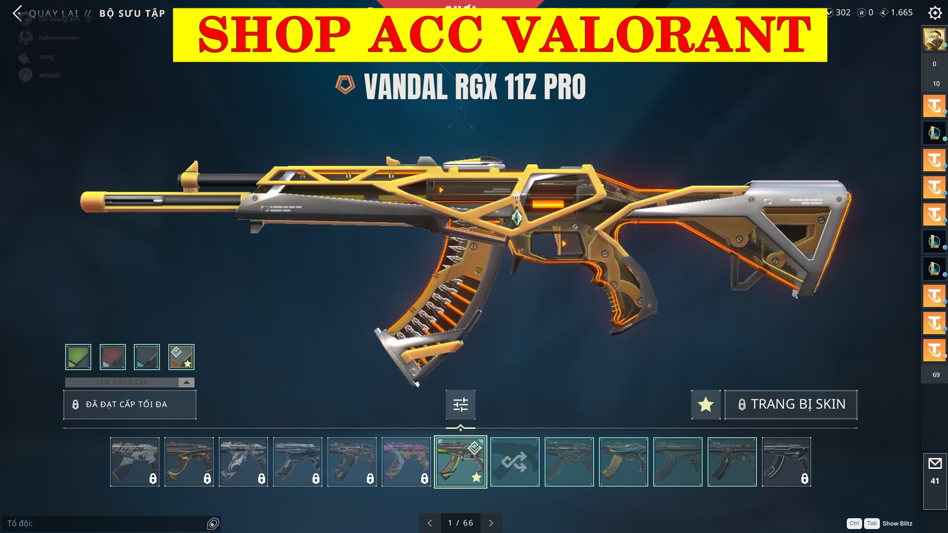 Shop Acc Valorant | Mua Bán Nick Valorant Uy Tín Giá Rẻ