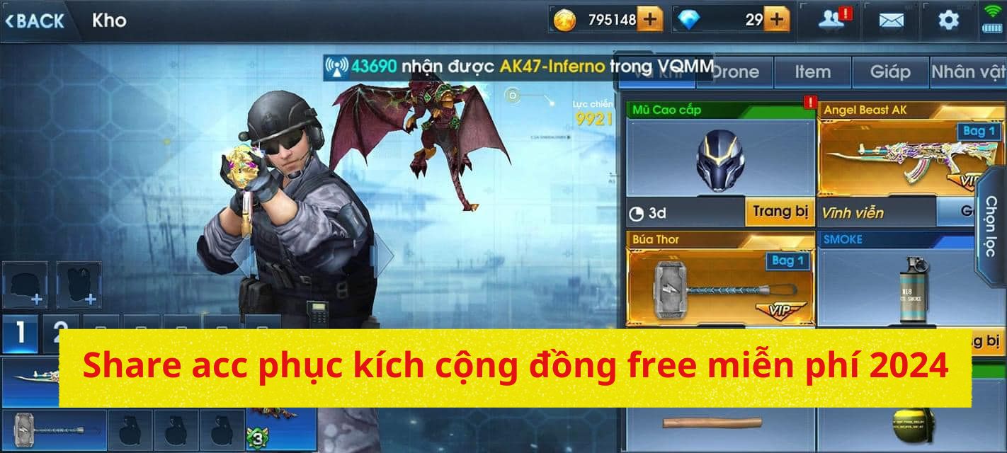 share acc phục kích cộng đồng free miễn phí 2024