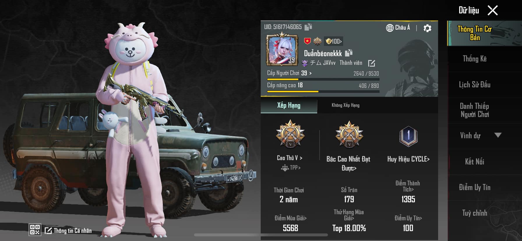 Shop nick pubg mobile M4 Băng giá giá rẻ