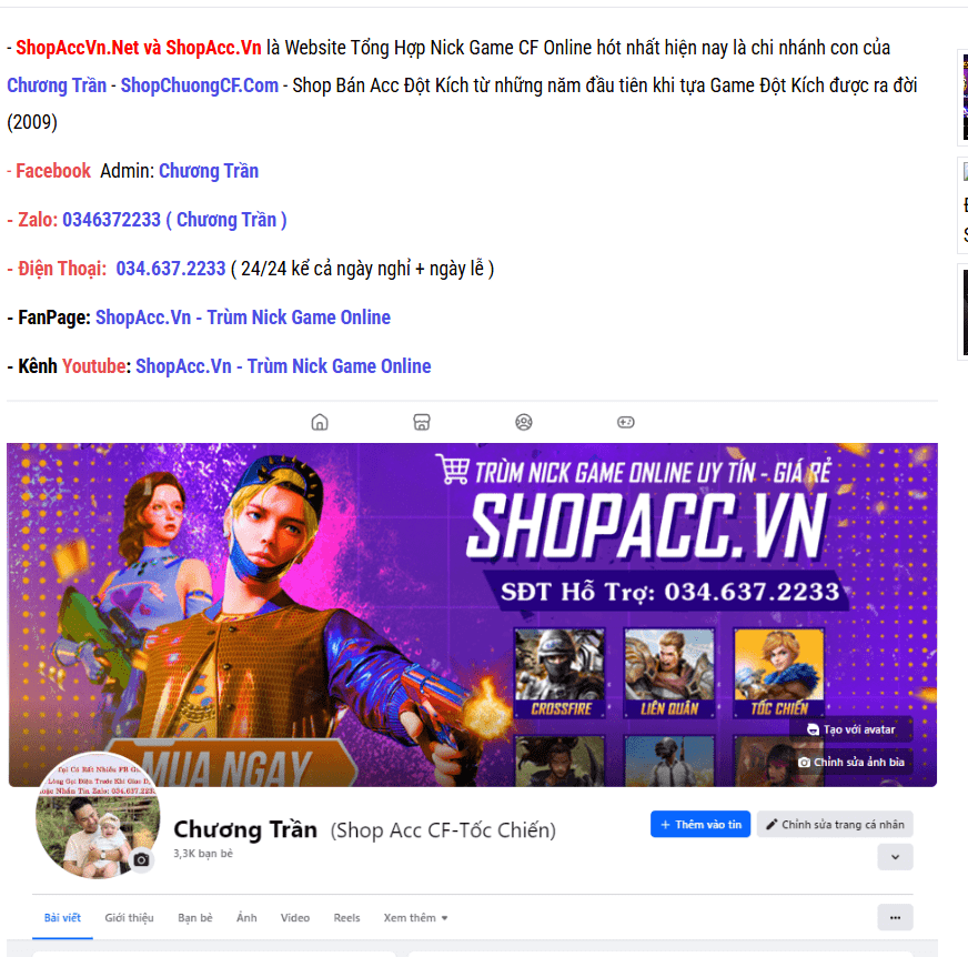 liên hệ admin shopaccvn.net